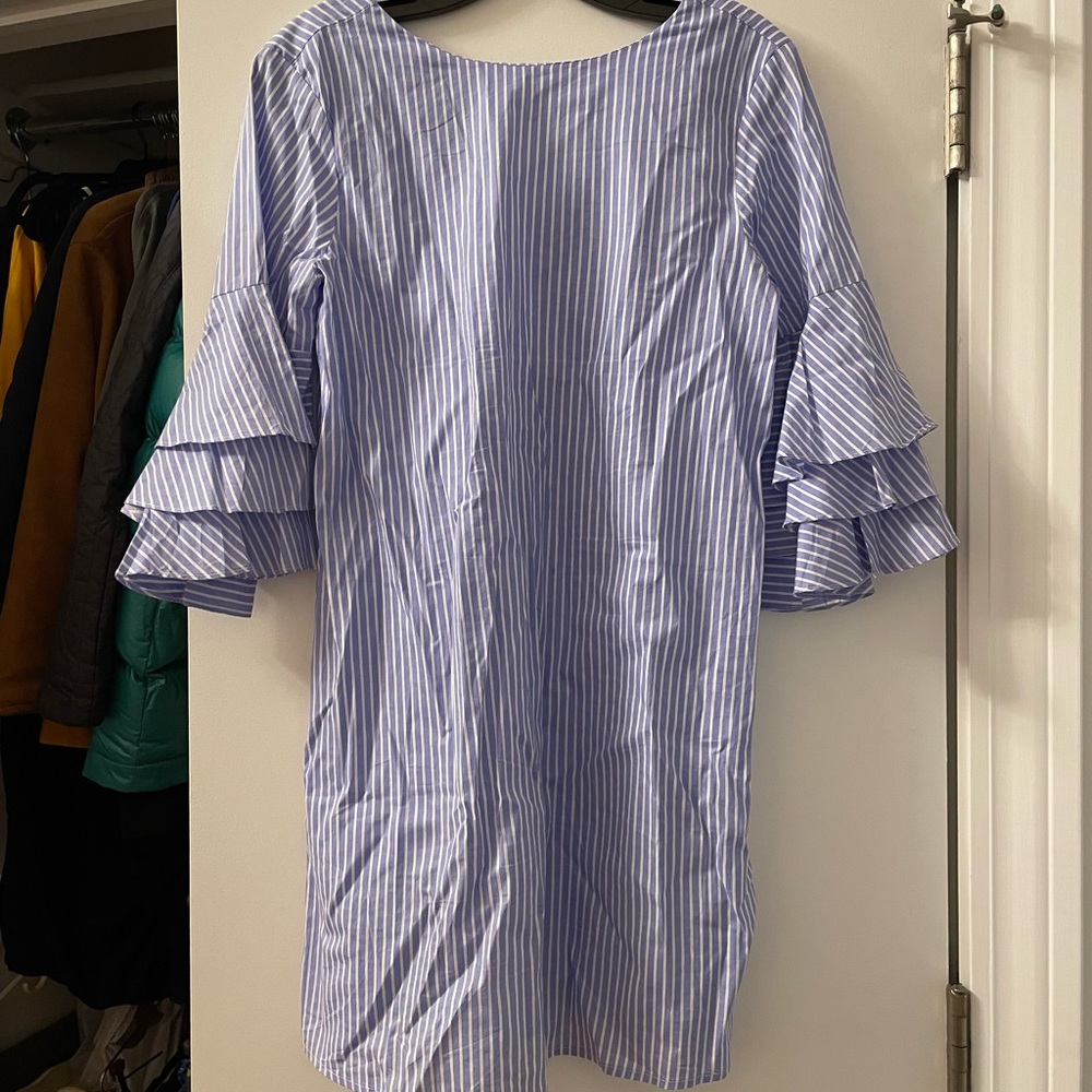 Zara Basic Collection Striped Dress (Small) - image 2